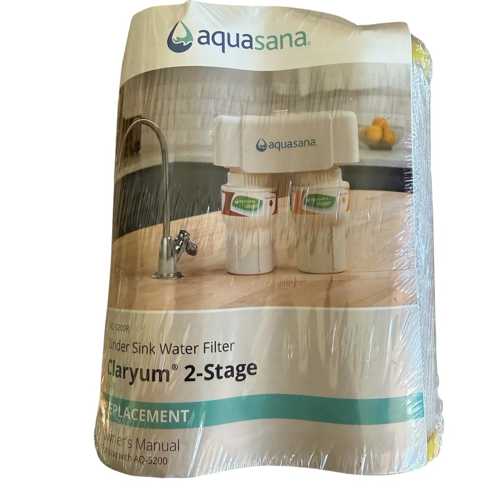 Aquasana Claryum 2-Stage Under Sink Water Filter AQ-5200R OEM New Sealed